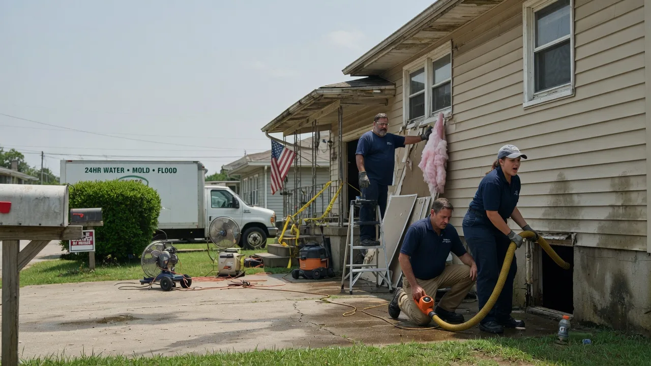 Water Damage Repair in East Smithfield, PA near me